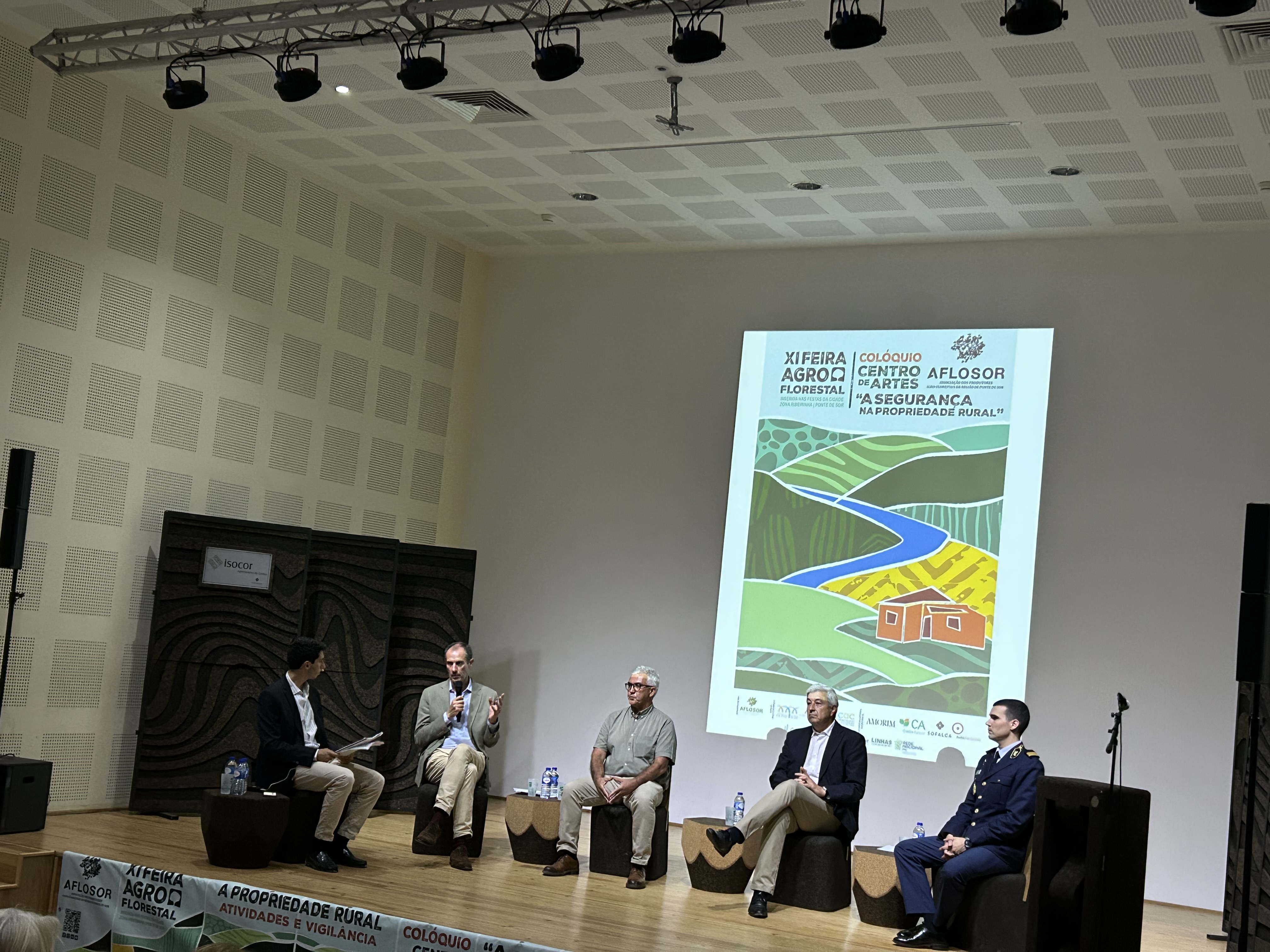 AFLOSOR debate insegurança no mundo rural