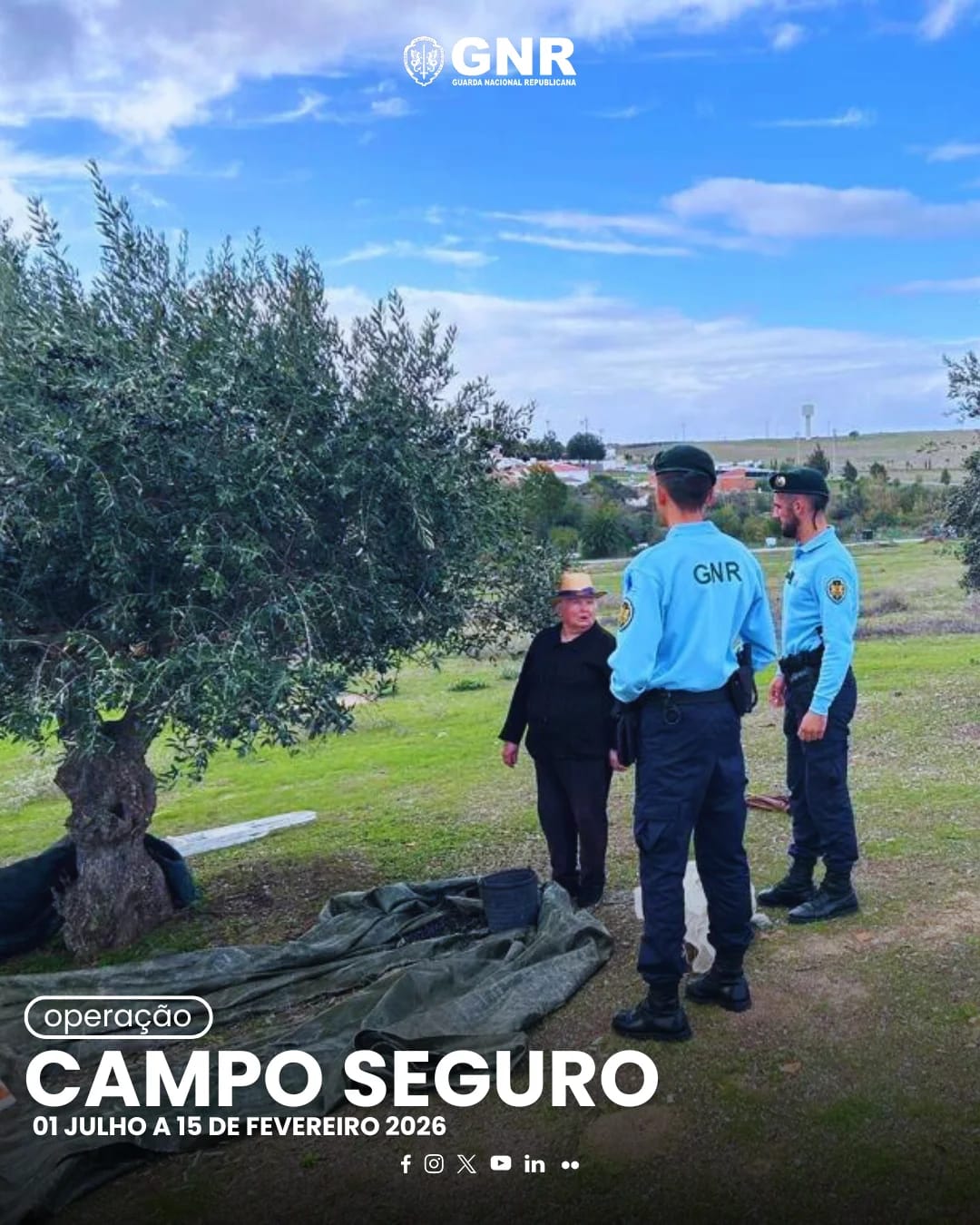 GNR aciona Operação Campo Seguro 2025