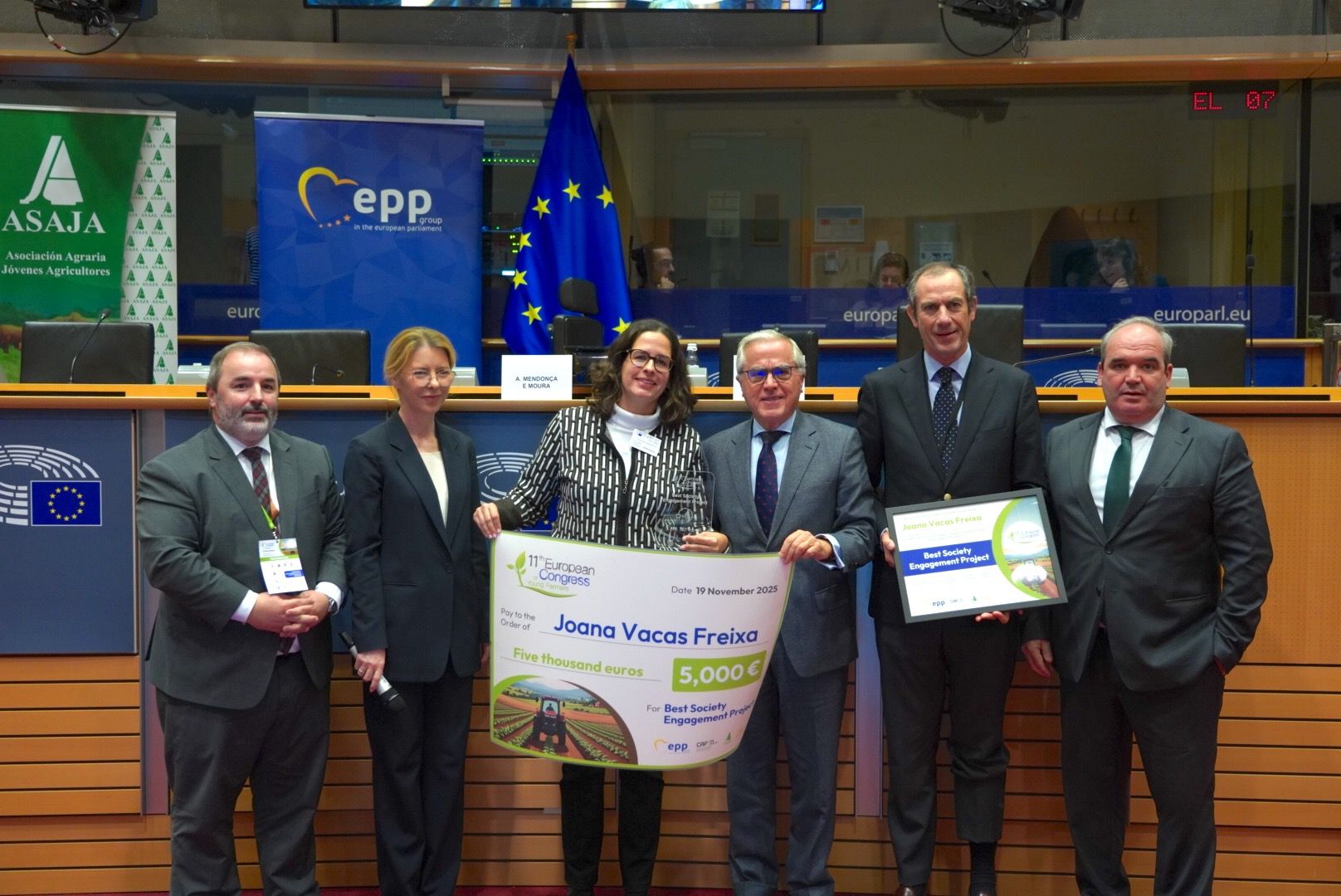Portuguesa Eleita Melhor Jovem Agricultora da Europa