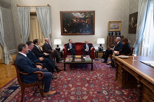 Presidente da República recebe a CAP