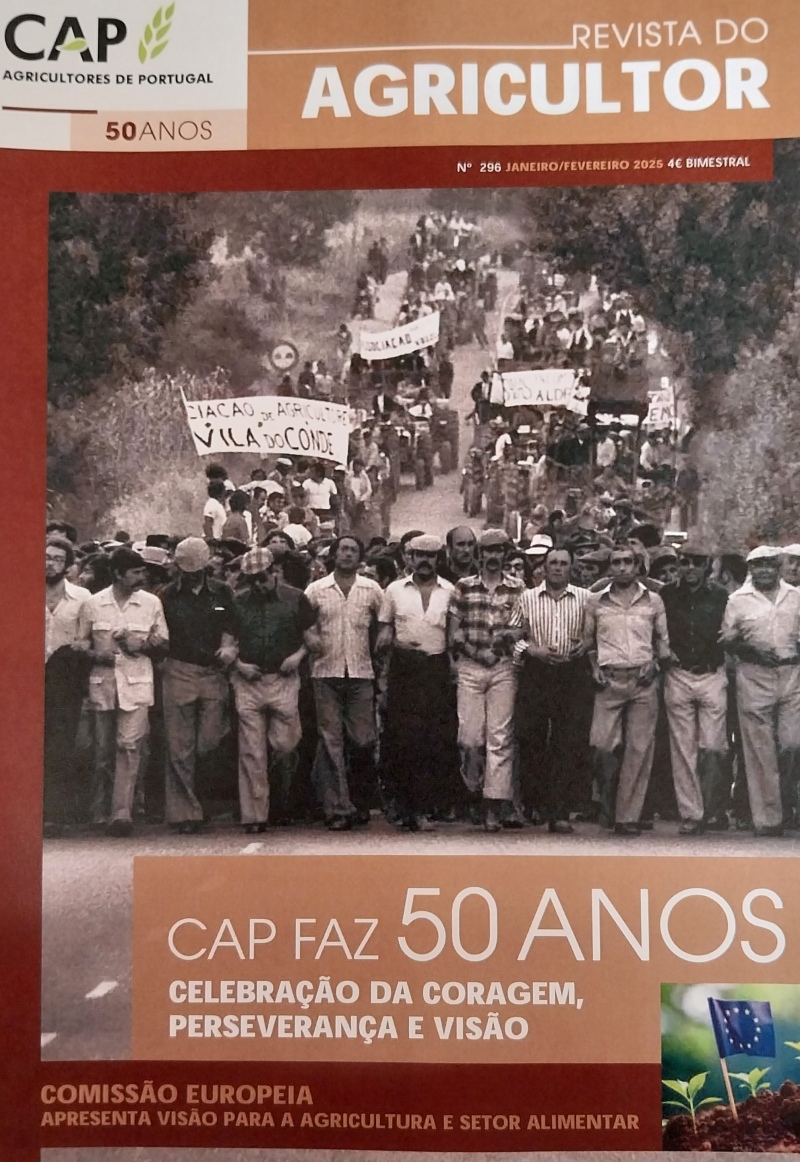 Revista do Agricultor surge renovada para assinalar 50º aniversário da Confederação